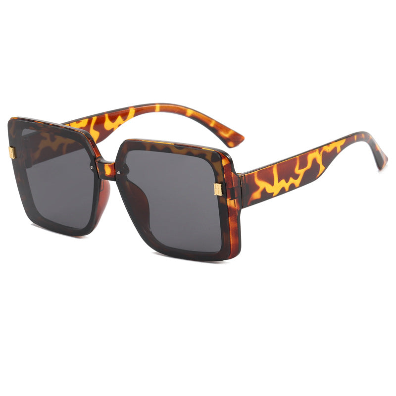 Damen trendige oversized quadratische Sonnenbrille Karnz