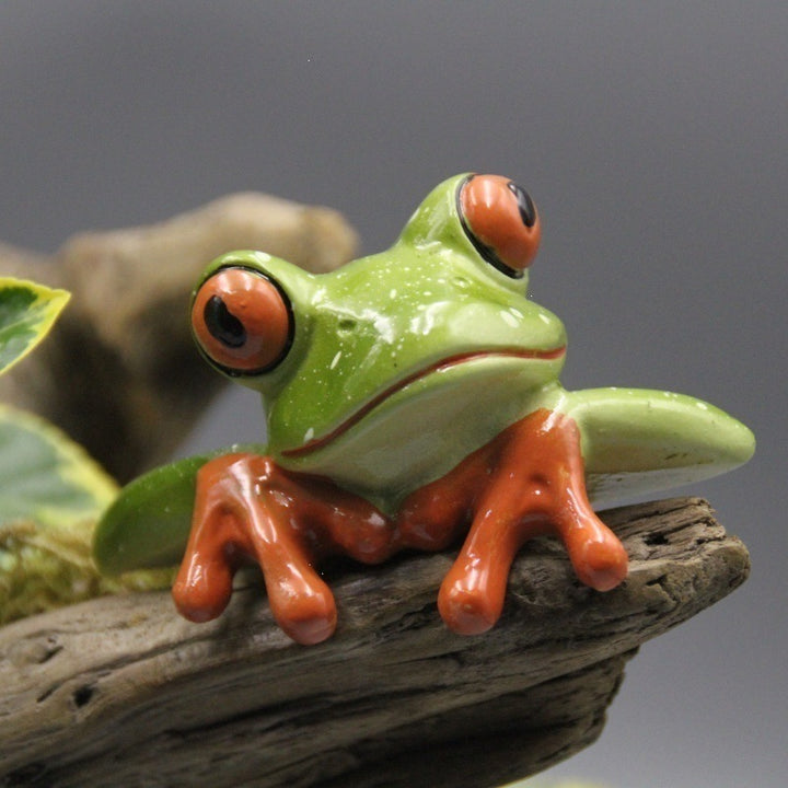 Kreative Froschfigur Karnz