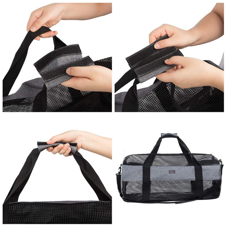 Mesh-Sportgeräte-Duffle-Tasche Karnz