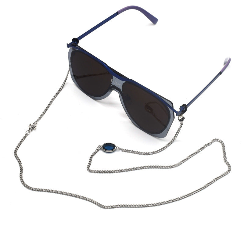 Elegante Edelstein Brillenketten Karnz