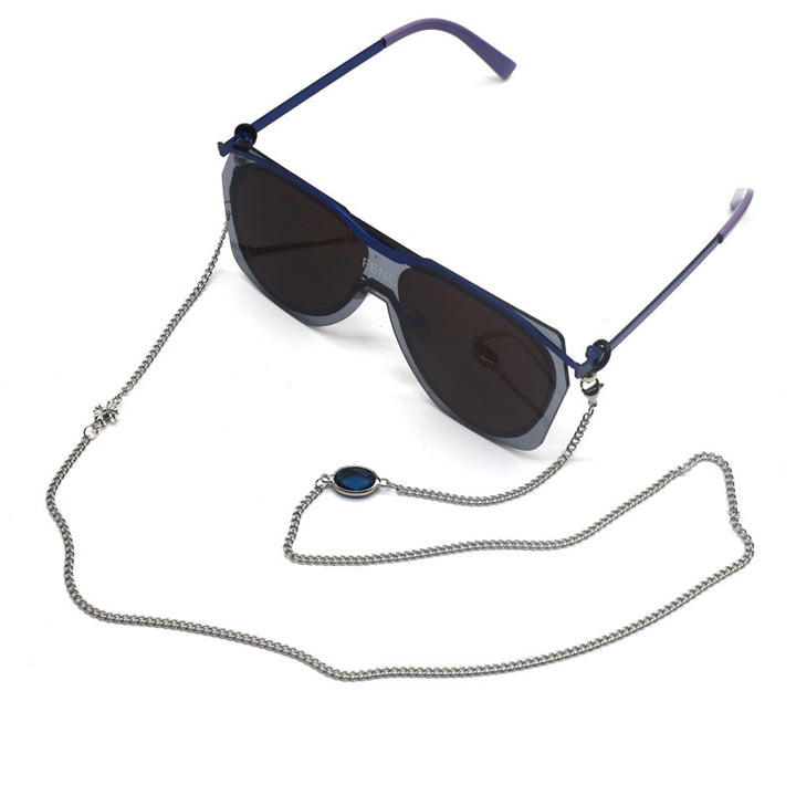 Elegante Edelstein Brillenketten Karnz