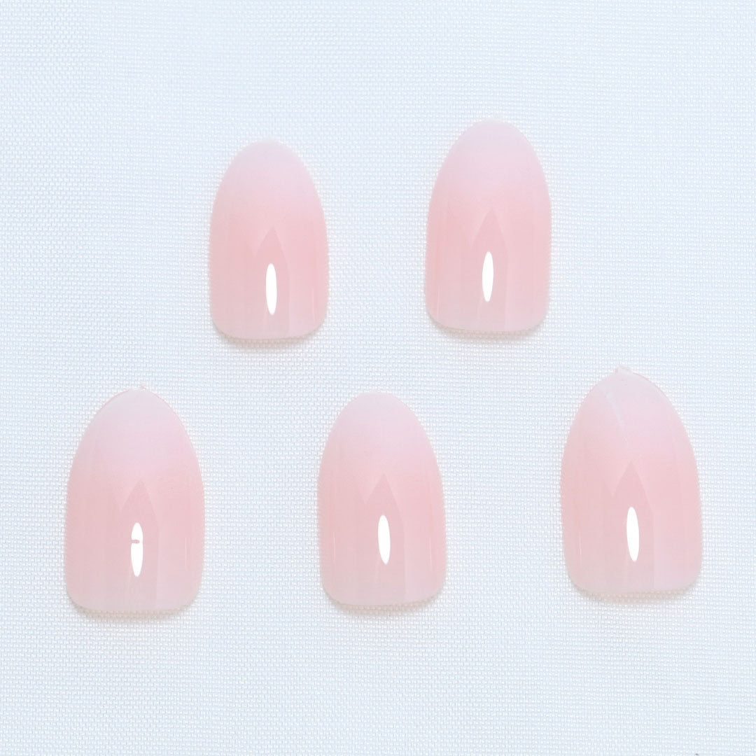 Elegante Glänzende Press-On Nagelspitzen Karnz