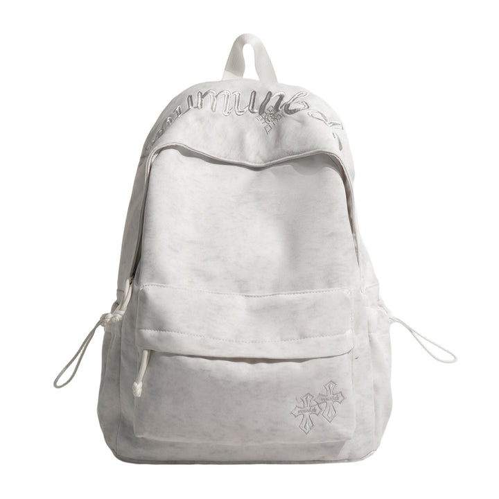 Lässiger bestickter Kordelzug-Rucksack Karnz