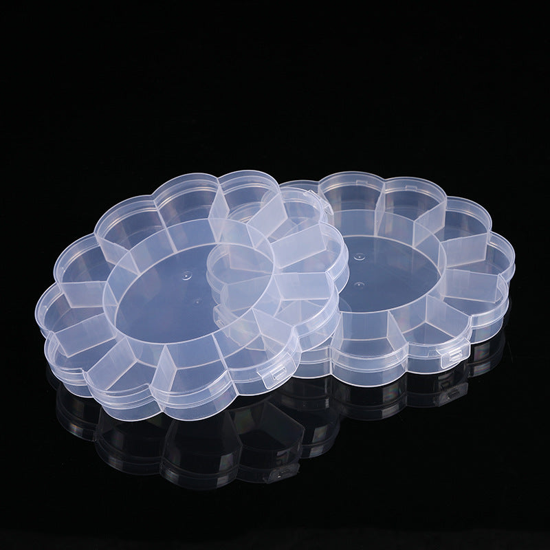 Blumenförmiger Multi-Compartment Aufbewahrungsorganisator Karnz