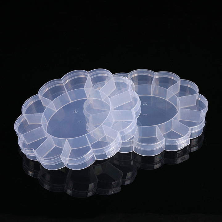 Blumenförmiger Multi-Compartment Aufbewahrungsorganisator Karnz