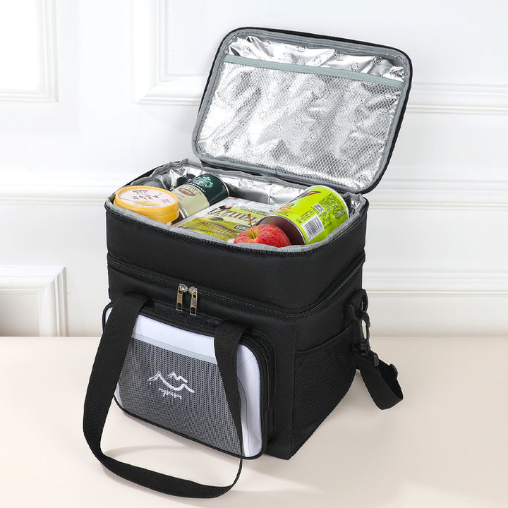 Doppeltaschen isolierte Kühltasche