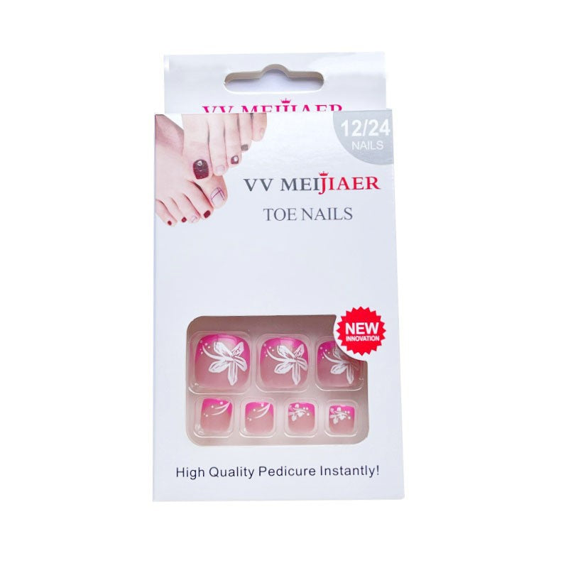 Kreatives thematisches Press-On Nagelset Karnz
