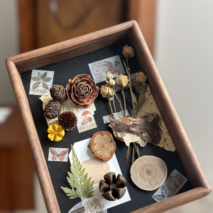 GePresste Botanische Kunst Rahmen