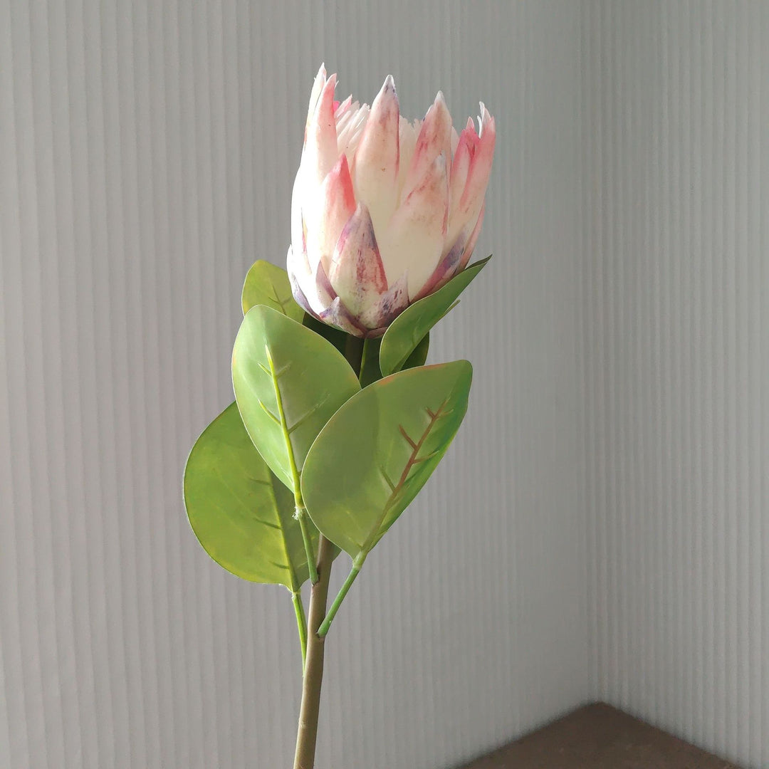 Lebensechter Protea-Blütenstiel