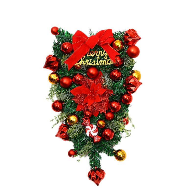 Festliche Weihnachtskranz Dekoration Karnz