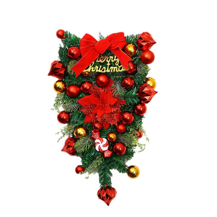 Festliche Weihnachtskranz Dekoration Karnz