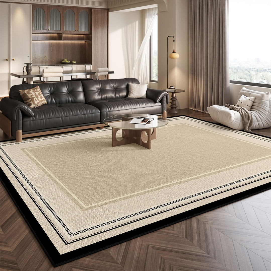 Eleganter Texturierter Bereichsteppich Karnz