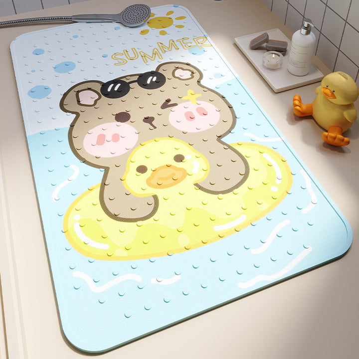 Rutschfeste Badematte für das Badezimmer
