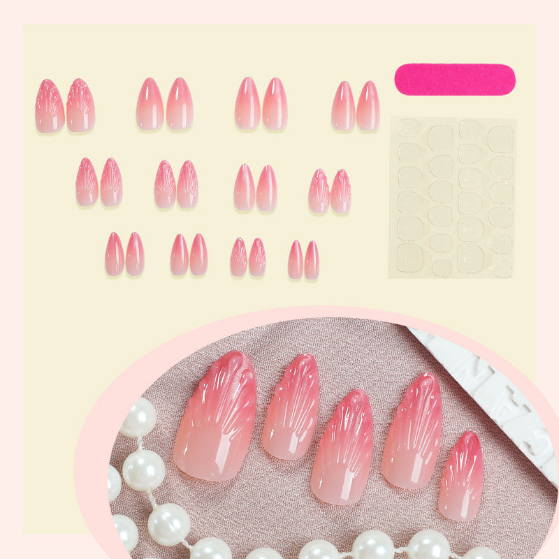 Anpassbare Ombre-Nagelspitzen Karnz