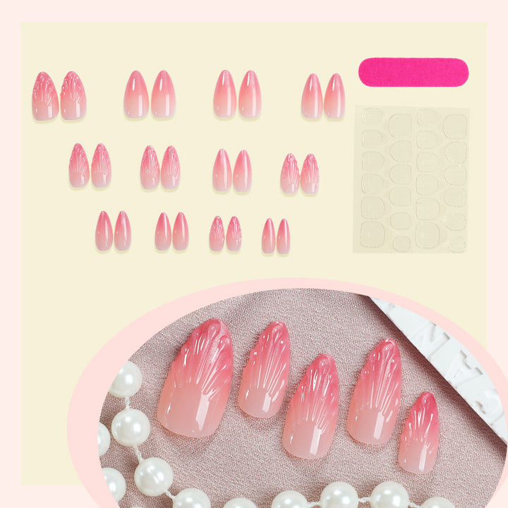 Anpassbare Ombre-Nagelspitzen Karnz
