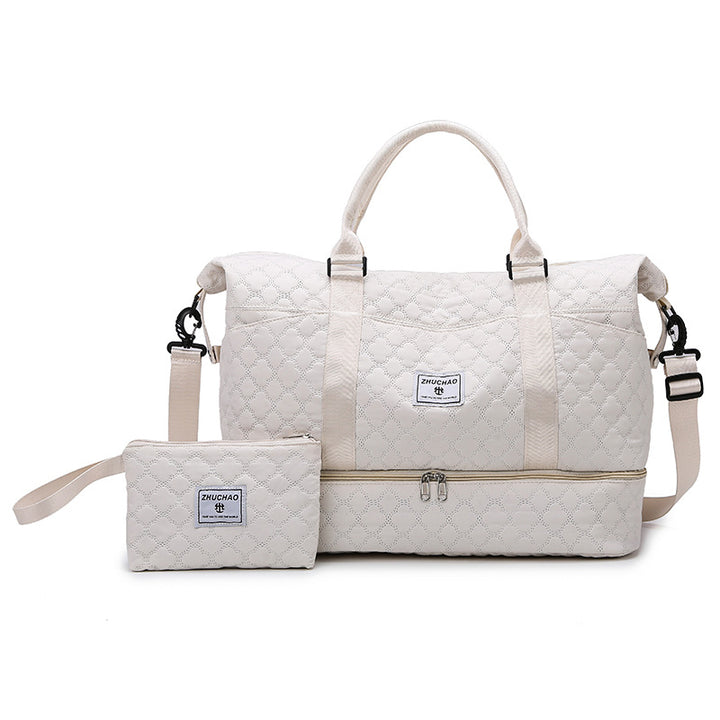 Stilvolle gesteppt Reis-Duffle Karnz