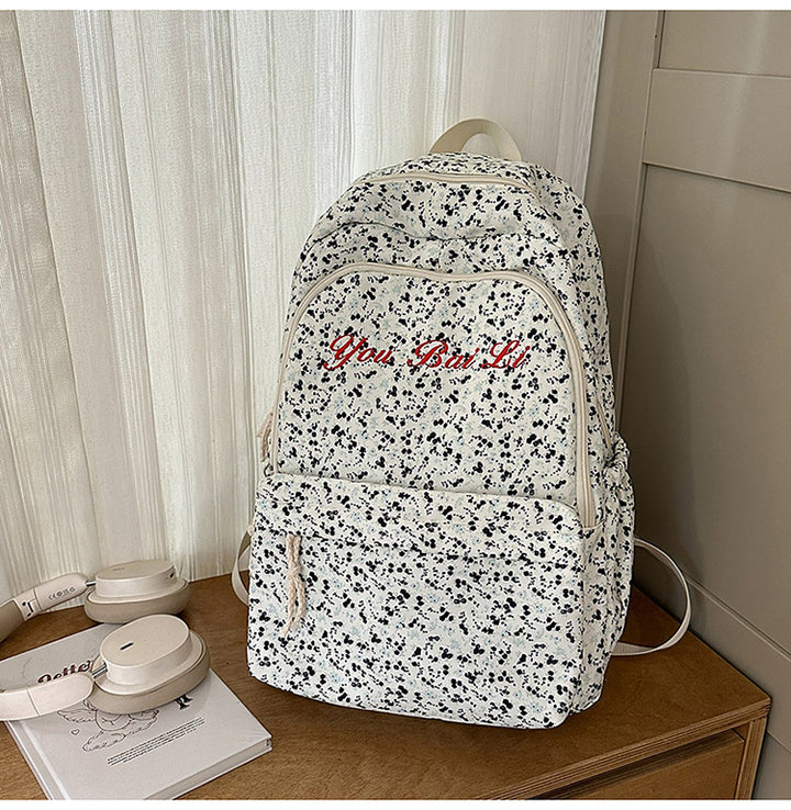 Blumenmuster Rucksack