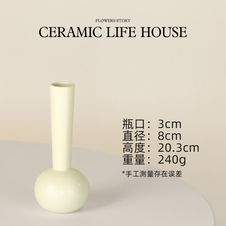 Minimalistische Zen Keramikvase