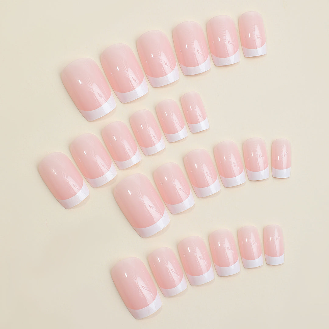 French Tip Press-On Nail Set Karnz 1788495145