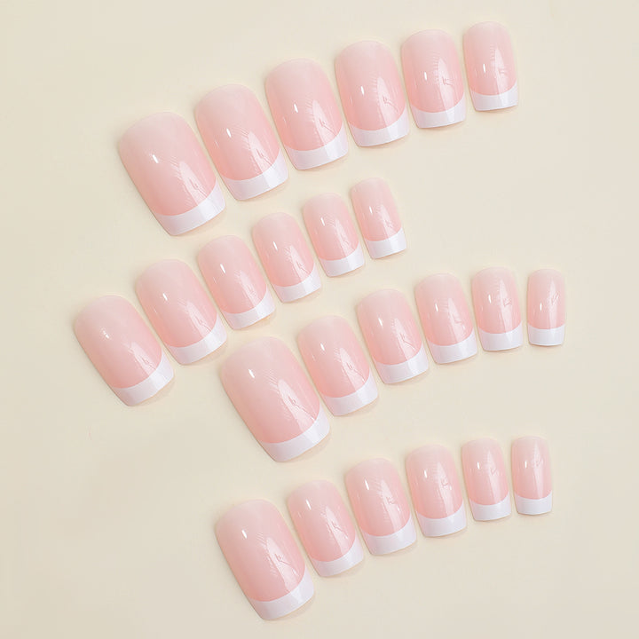 French Tip Press-On Nail Set Karnz 1788495145