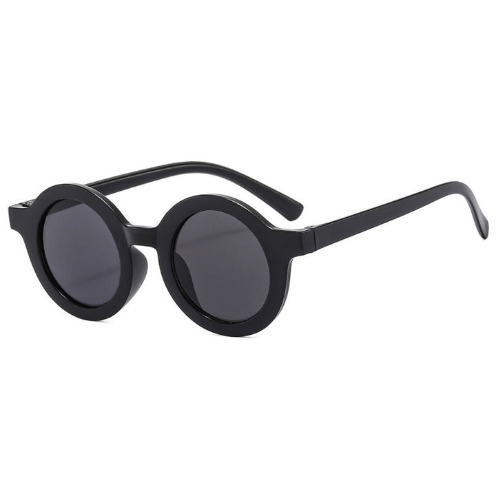 Vintage runde Rahmen Sonnenbrille Karnz