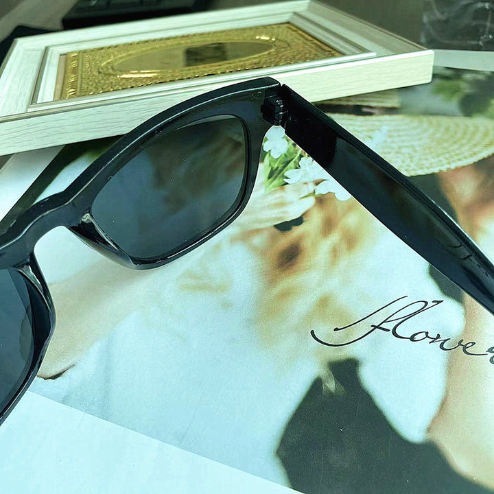 Fette Winkelrahmen Sonnenbrille Karnz