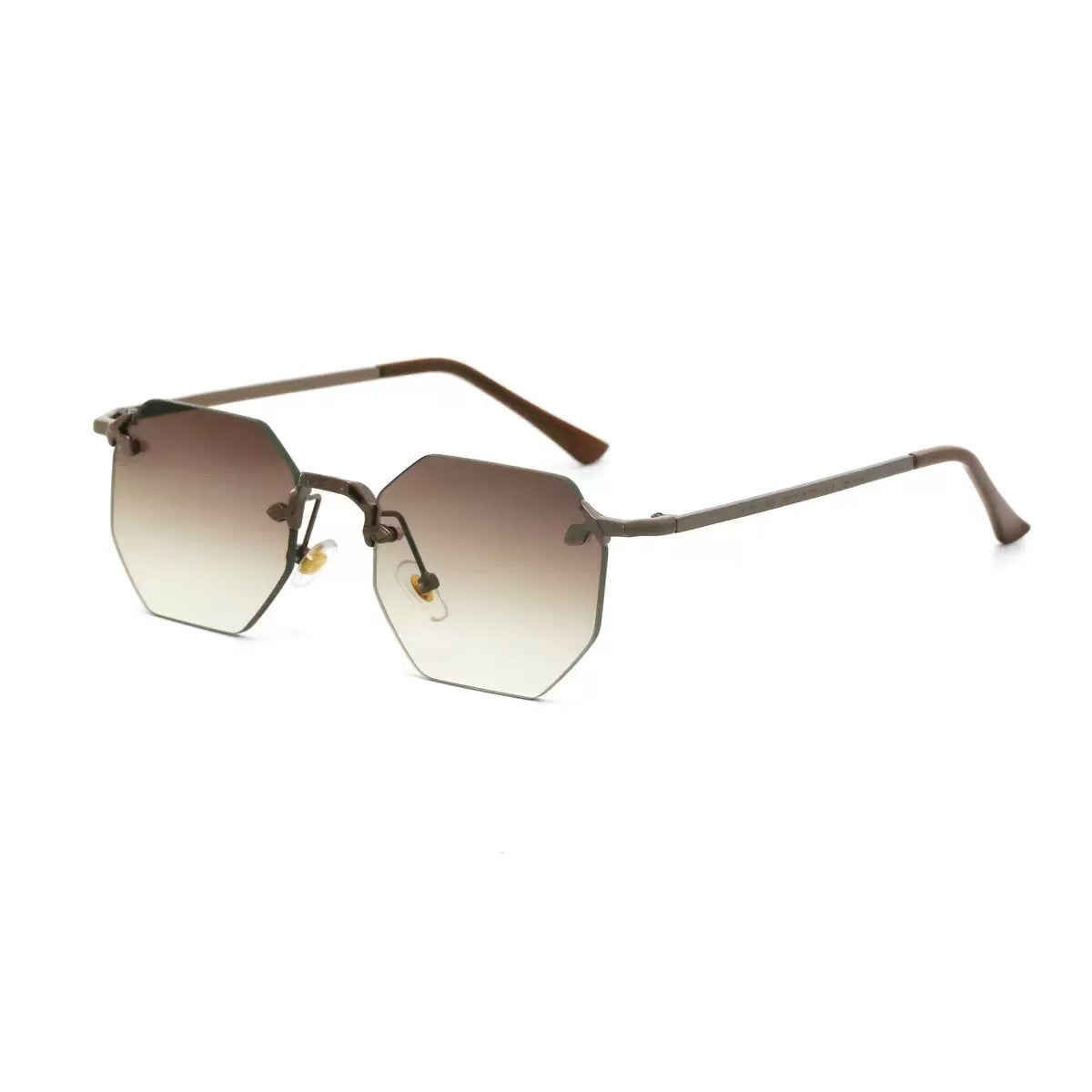 Damen stylische Sonnenbrille im modernen Oktagon-Design Karnz