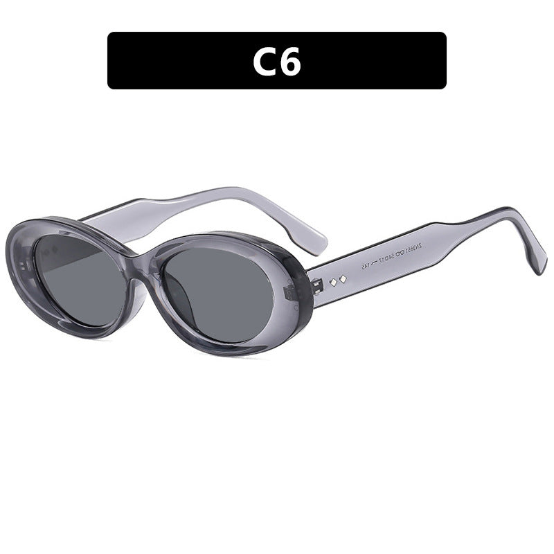 Damen modische Sonnenbrille im eleganten Retro-Stil Karnz