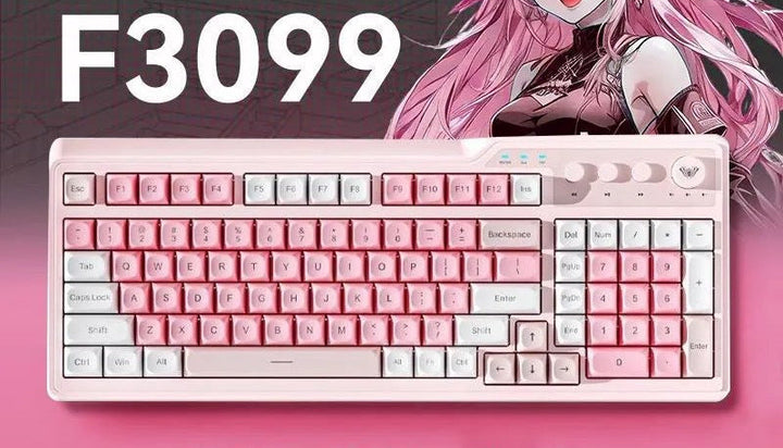 Kabellose RGB Gaming-Tastatur Karnz