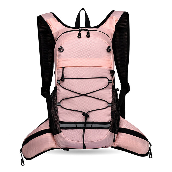 Sportlicher Rucksack mit Atmungsaktiven Netzeinsätzen und Elastischen Tragegurten Karnz