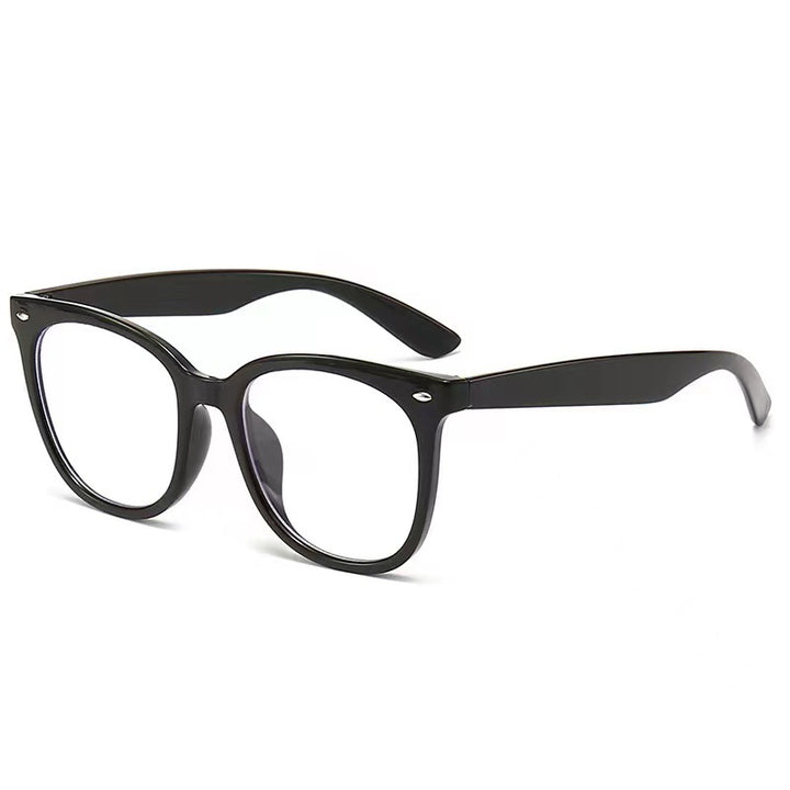 Damen Modische Brille mit schickem quadratischem Rahmen Karnz