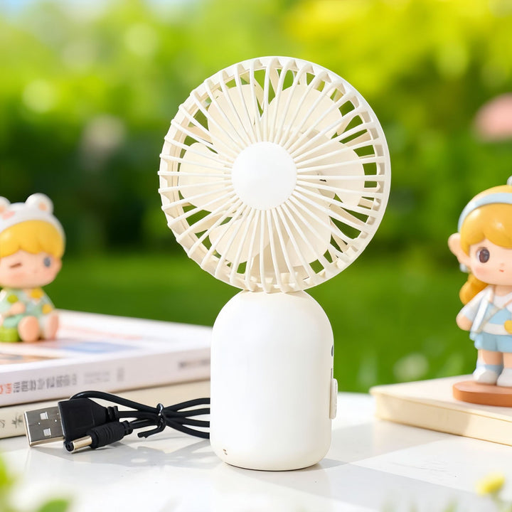 Damen Tragbarer USB Tischventilator mit flexiblem Kopf Karnz