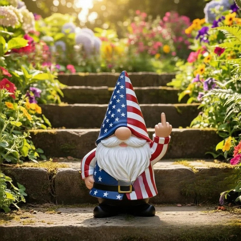 Lustige Gartenzwergfigur Karnz