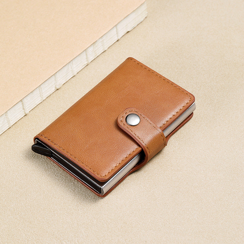 RFID-Blockierende Leder-Kartenhalter Karnz