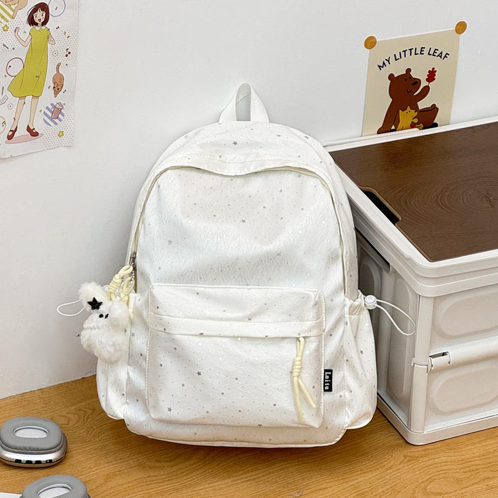 Stylische Multi-Taschen Freizeit-Rucksack mit niedlichen Akzenten Karnz