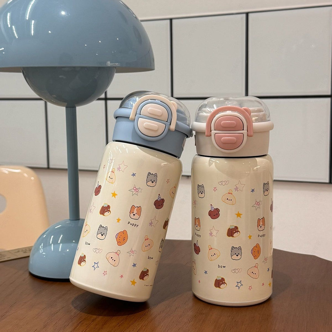 Damen kreative Trinkflasche mit niedlichem Tierdesign Karnz