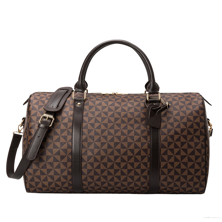 Geräumige Reisetasche mit Stilvollem Geometrischem Design Karnz