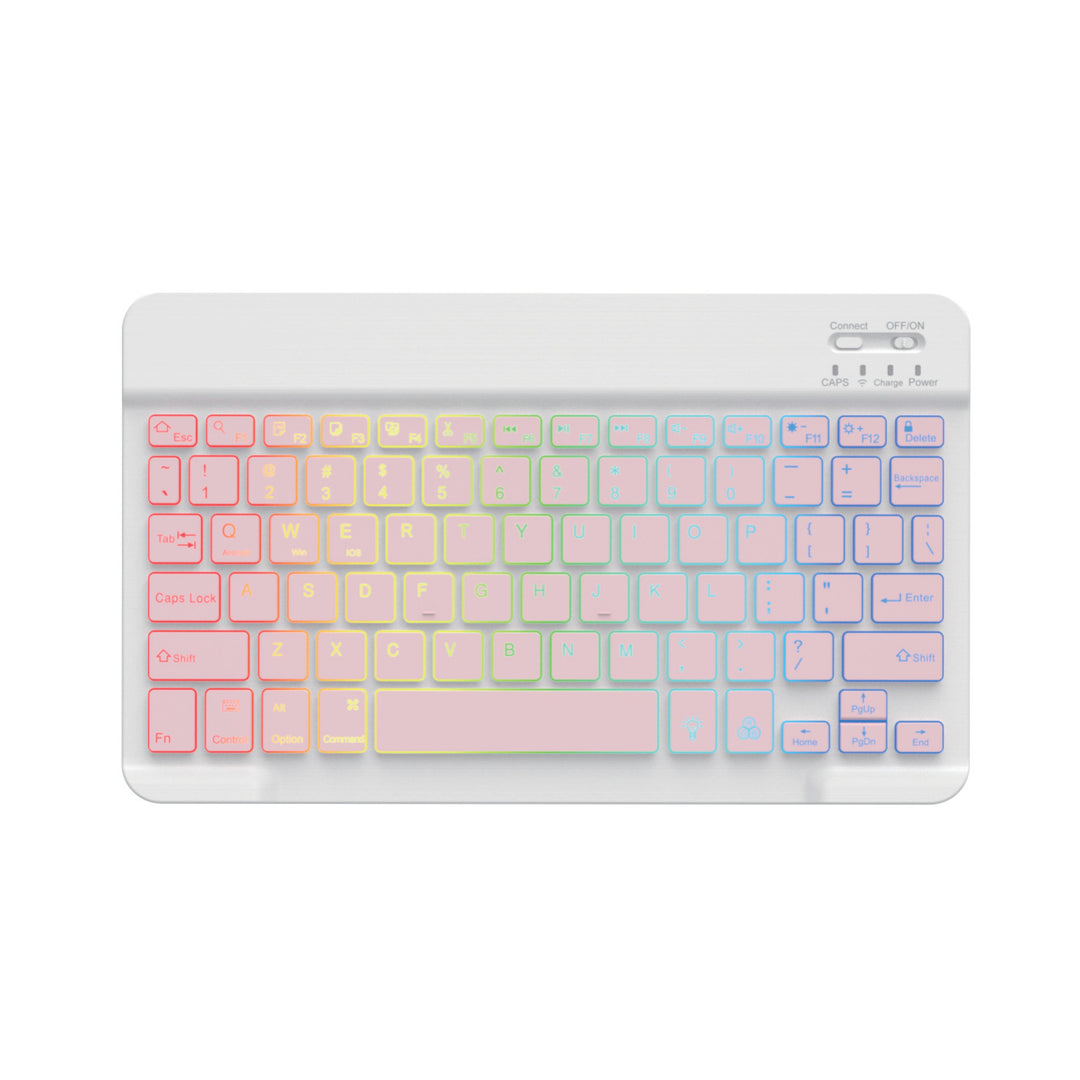 Rgb Hintergrundbeleuchtete Bluetooth-Tastatur Karnz