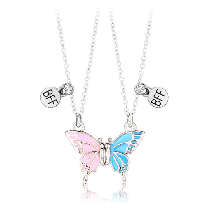 Schmetterlingsanhänger Freundschaftsnecklace Karnz