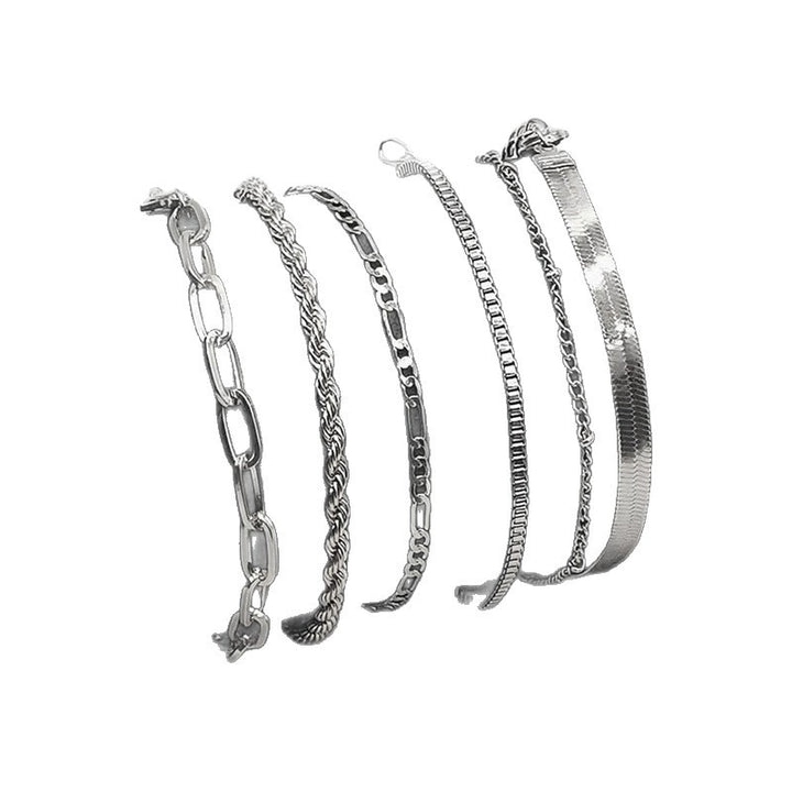 Mehrschichtiger Kettenarmband-Set Karnz