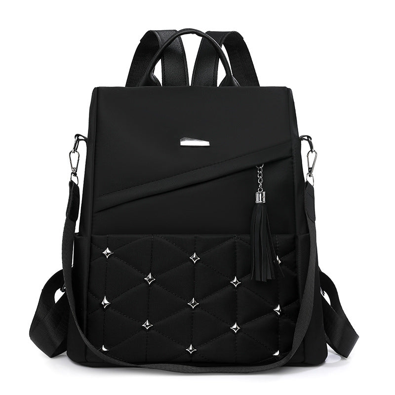 Stylische gesteppte multifunktionale Rucksack
