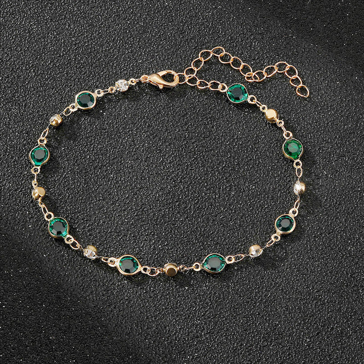Elegante Strass-Ketten-Armspirale Karnz