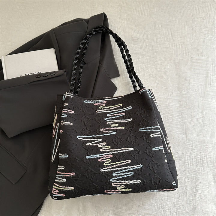 Gepolsterte dekorative Schultertasche Karnz