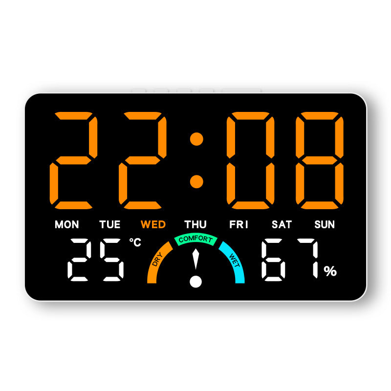 Digitaluhr mit Umfangreicher Wetteranzeige Karnz