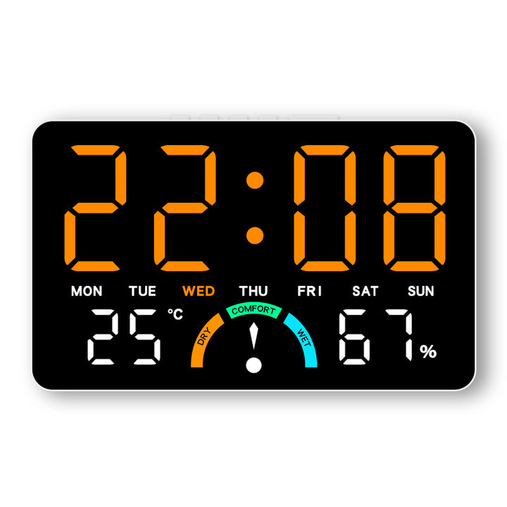 Digitaluhr mit Umfangreicher Wetteranzeige Karnz