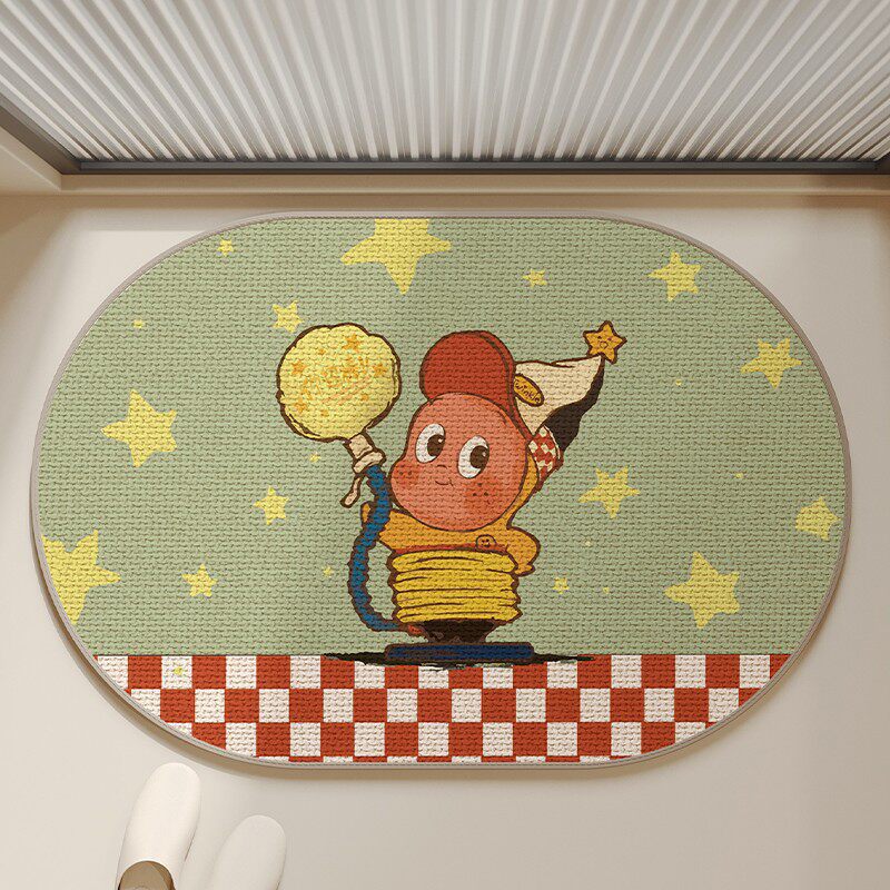 Verspielt cartoon-themed Teppich