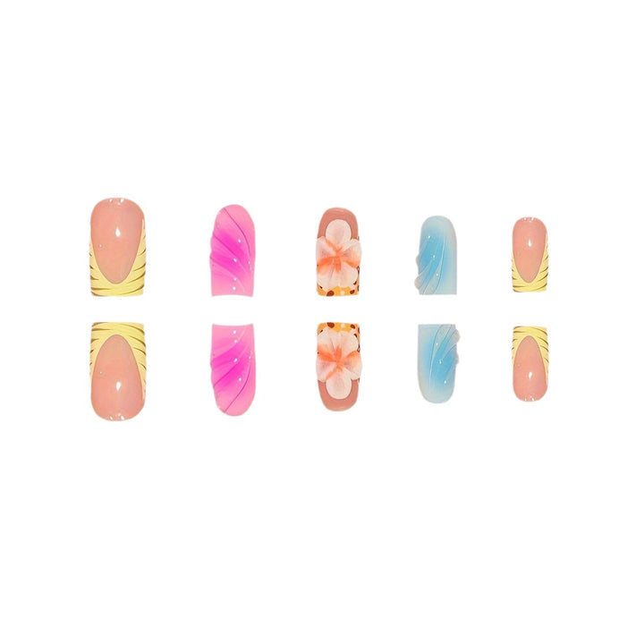 Floral Art Press-On Nails Karnz