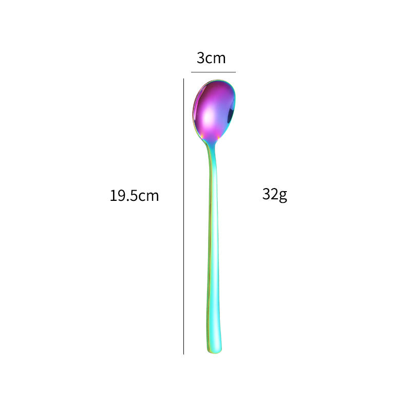 Eleganter und Ergonomischer Dessertlöffel Aus Hochwertigem Edelstahl Karnz