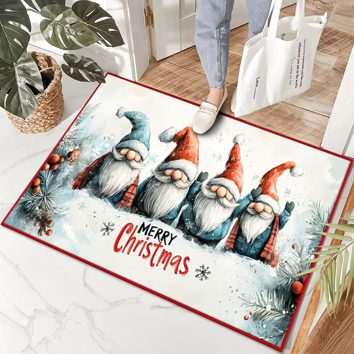 Weihnachtliche dekorative Fußmatte Karnz