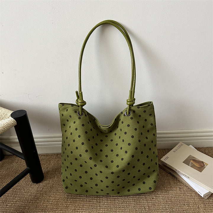 Punktedruck Baumwoll-Tasche